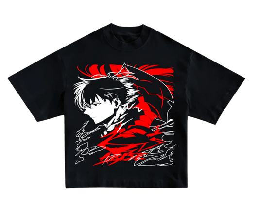 Sung Jin Woo X Igris Heavyweight Oversized Tee in Black